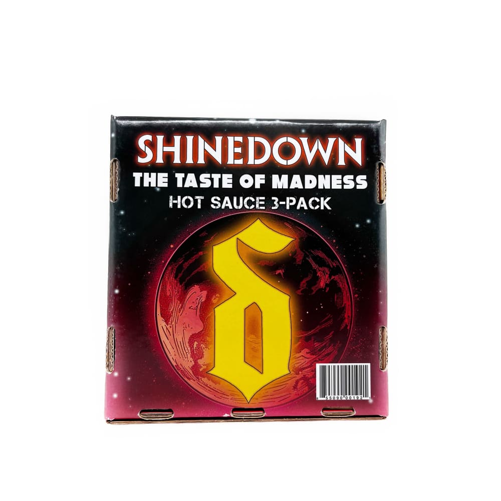 Shinedown - The Taste Of Madness Hot Sauce 3pk - Hot Sauce