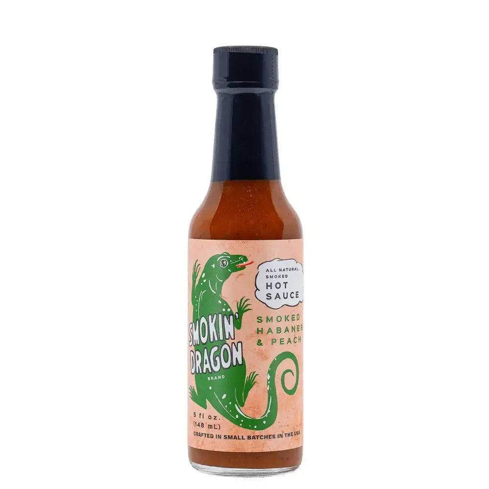 Smokin Dragon - Smoked Habanero & Peach Hot Sauce - Hot Sauce
