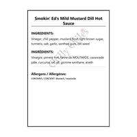 Smokin’ Ed’s Mild Mustard Dill Hot Sauce - Hot Sauce