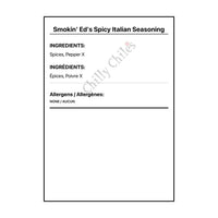 Smokin’ Ed’s Spicy Italian Seasoning - Herbs & Spices