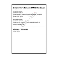 Smokin’ Ed’s Tamarind Mild Hot Sauce - Hot Sauce
