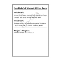 Smokin Ed’s X Mustard Dill Hot Sauce - Hot Sauce