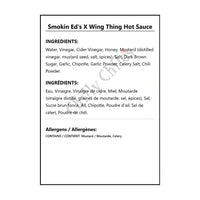 Smokin Ed’s X Wing Thing Hot Sauce - Hot Sauce