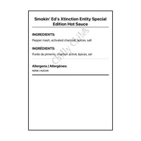 Smokin’ Ed’s Xtinction Entity Special Edition Hot Sauce - Hot Sauce