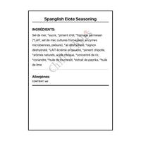 Spanglish Elote Seasoning - Spice/Peppers