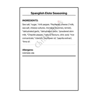 Spanglish Elote Seasoning - Spice/Peppers