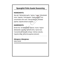 Spanglish Pollo Asada Seasoning - Spice/Peppers