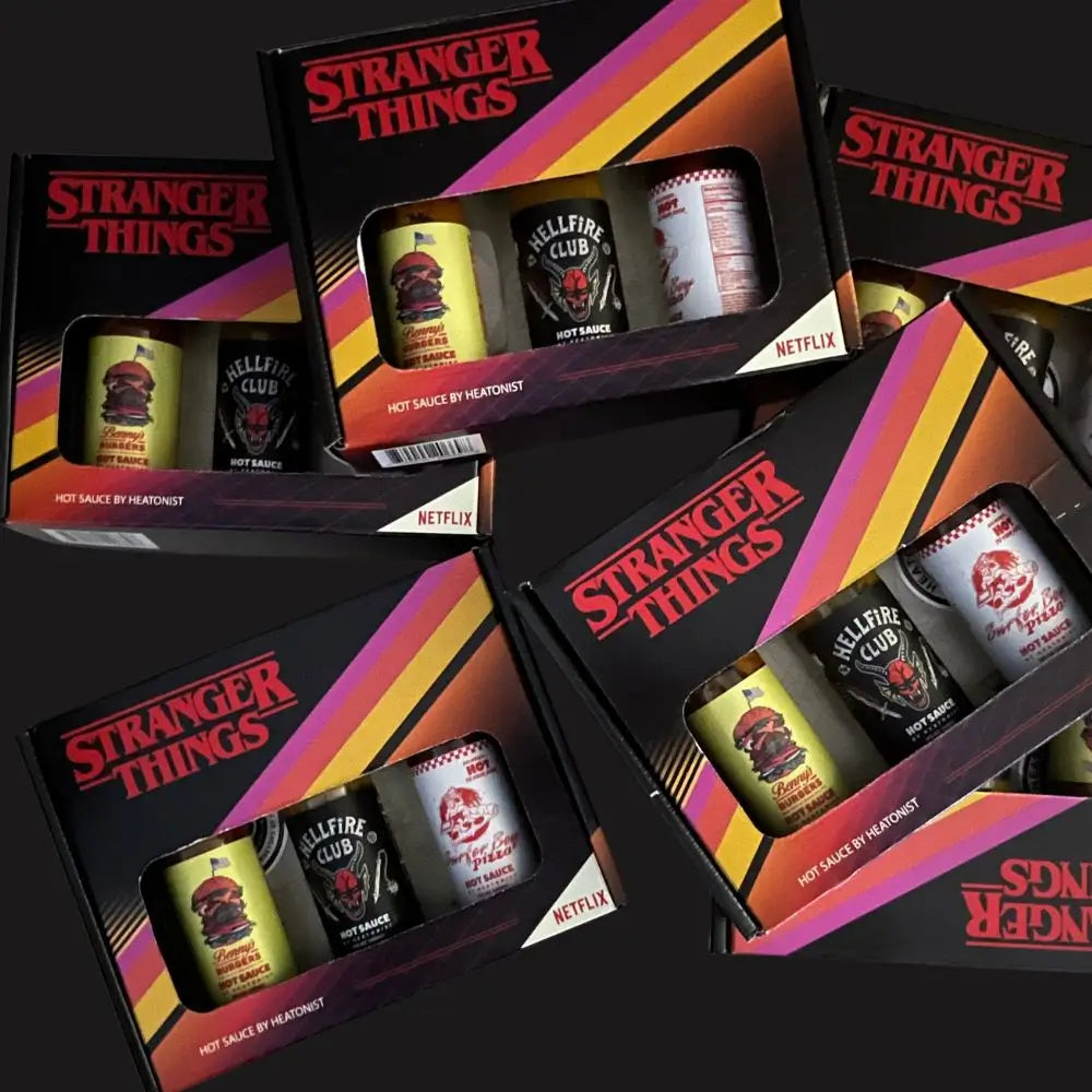 Stranger Things Hot Sauce Trio - Hot Sauce