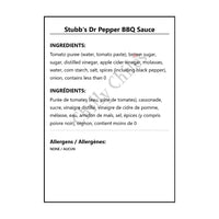 Stubb’s Dr Pepper BBQ Sauce - BBQ Sauce