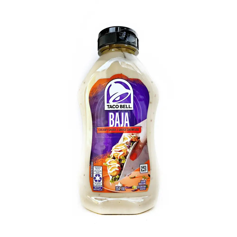 Taco Bell Creamy Baja Sauce Condiments
