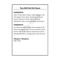 Taco Bell Hot Hot Sauce - Hot Sauce