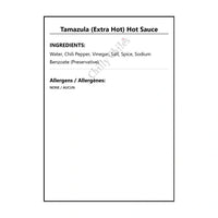 Tamazula (Extra Hot) Hot Sauce - Hot Sauce