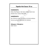Tapatio Hot Sauce 10 oz - Hot Sauce