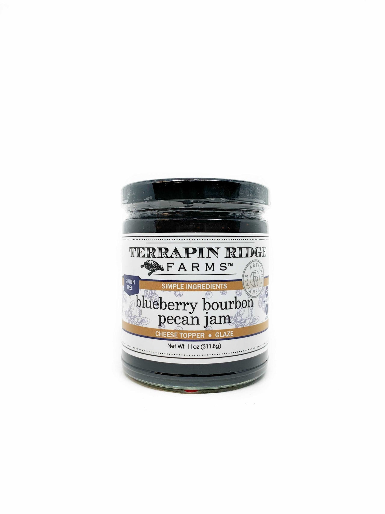 Terrapin Ridge Farms Blueberry Bourbon Pecan Jam - Condiments
