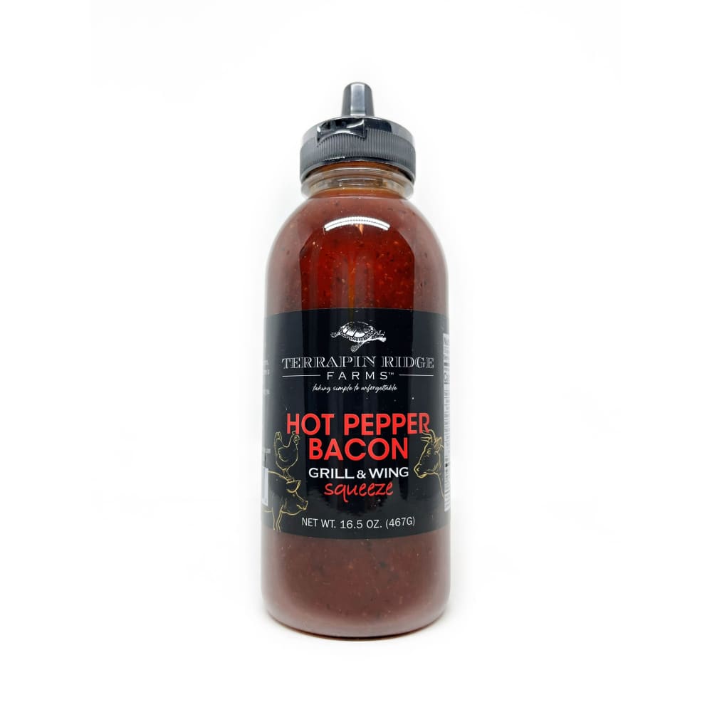 Terrapin Ridge Farms Hot Pepper Bacon Grill & Wing Sauce - Wing Sauce