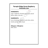 Terrapin Ridge Farms Raspberry Amaretto Jam - Condiments