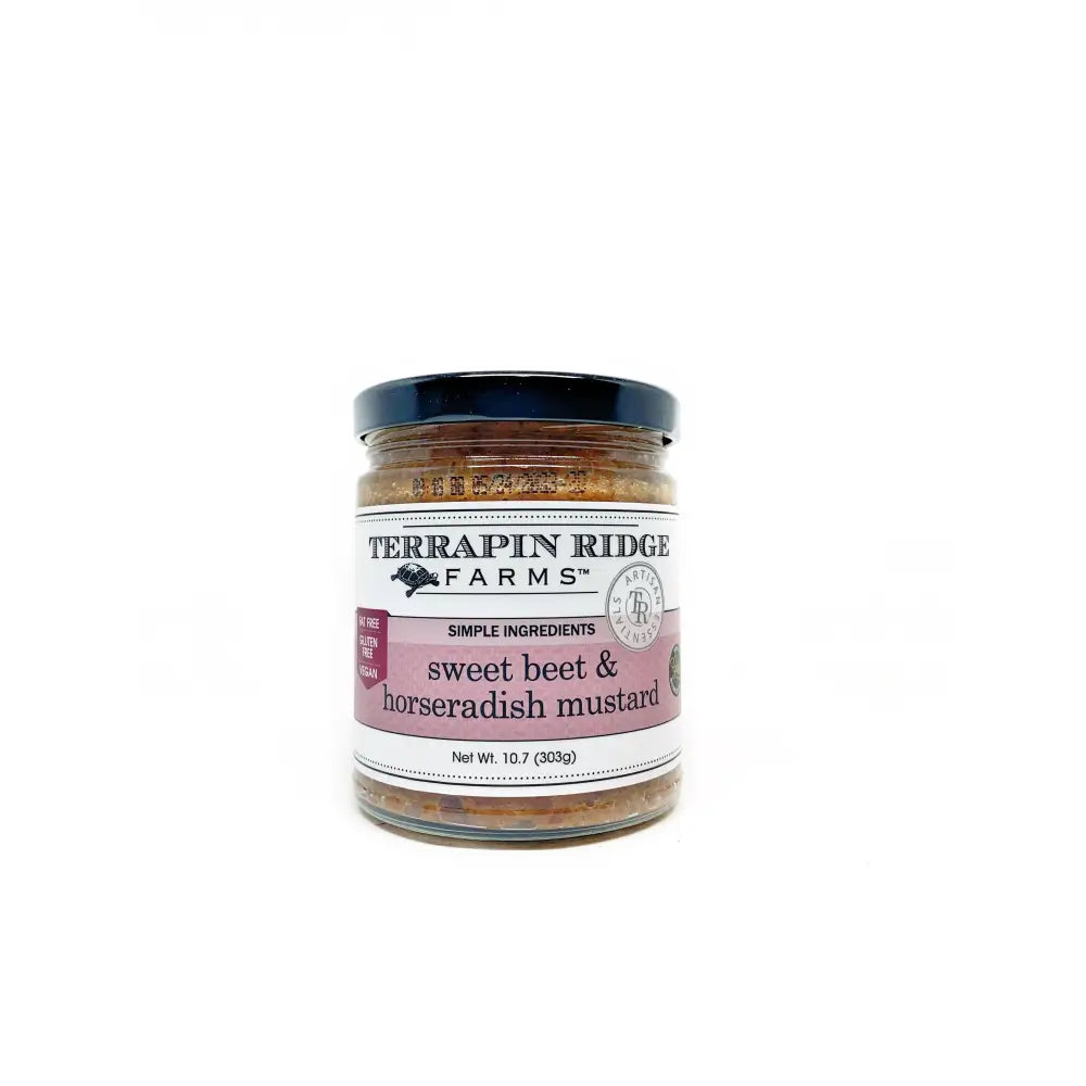 Terrapin Ridge Farms Sweet Beet & Horseradish Mustard - Condiments