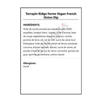 Terrapin Ridge Farms Vegan French Onion Dip - Other