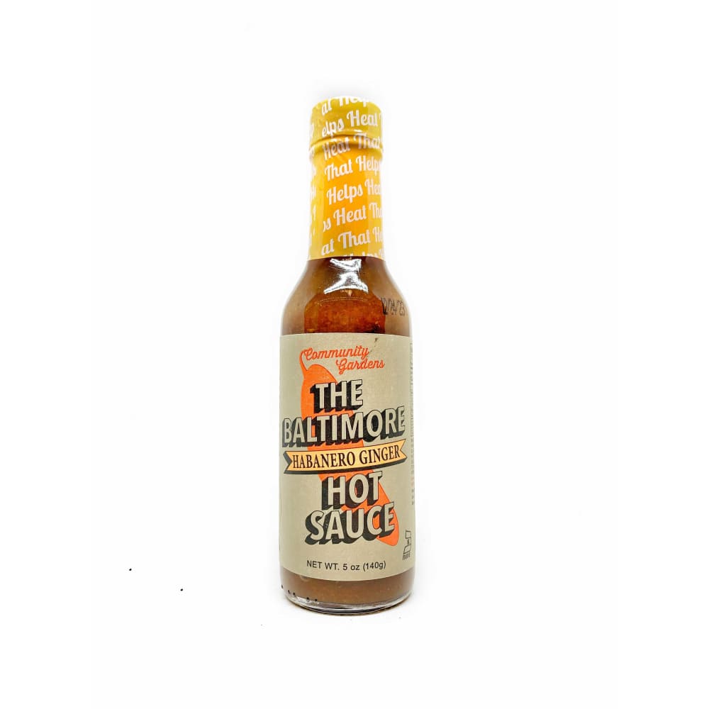 The Baltimore Habanero Ginger Hot Sauce - Hot Sauce