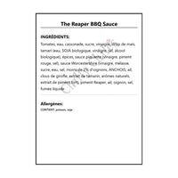 The Reaper BBQ Sauce - BBQ Sauce