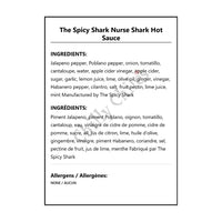 The Spicy Shark Nurse Shark Hot Sauce - Hot Sauce