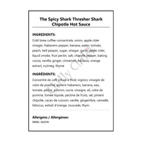 The Spicy Shark Thresher Shark Chipotle Hot Sauce - Hot Sauce