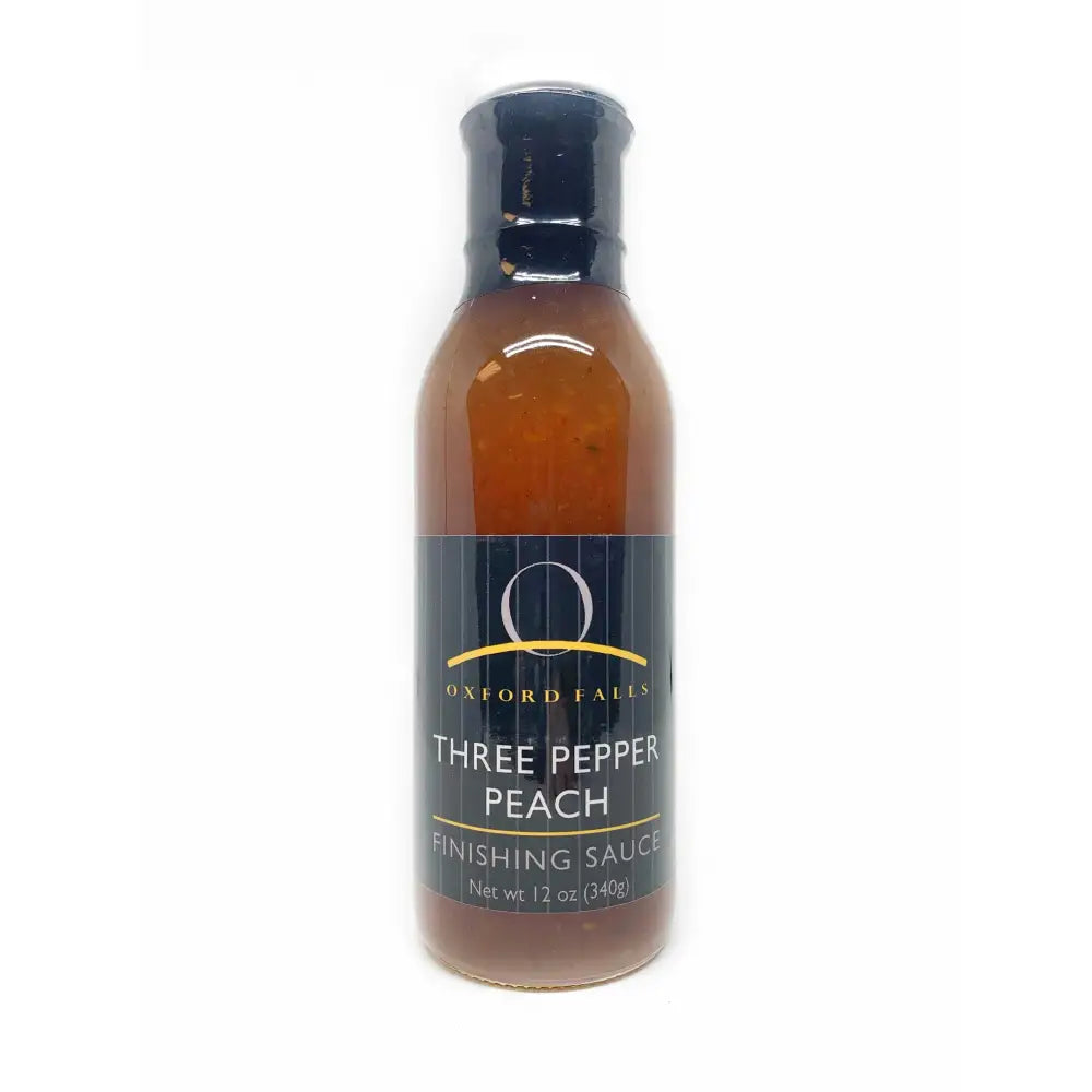 Three Pepper Peach Finishing Sauce - Marinade