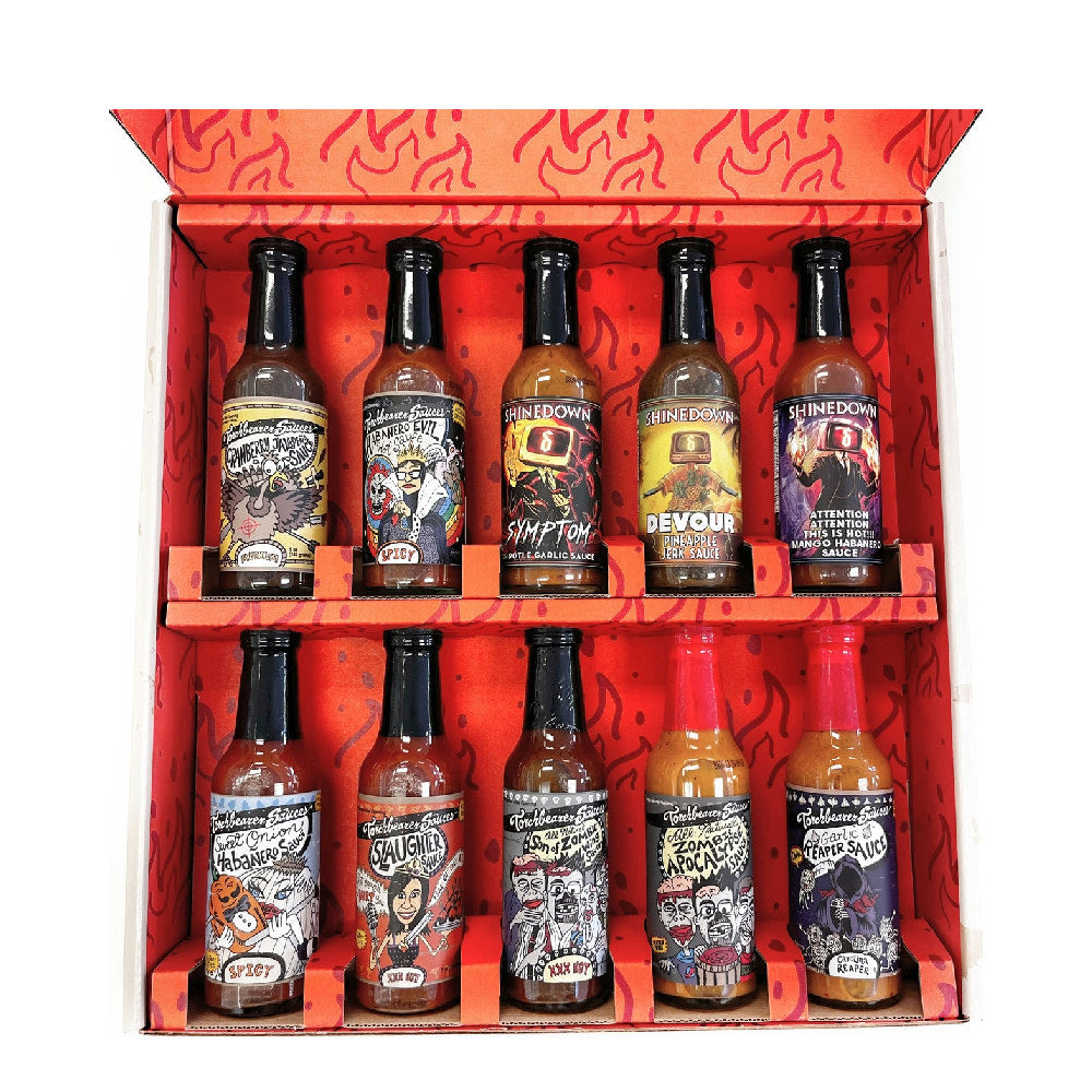 Sauce piquante Torchbearer, paquet de 10