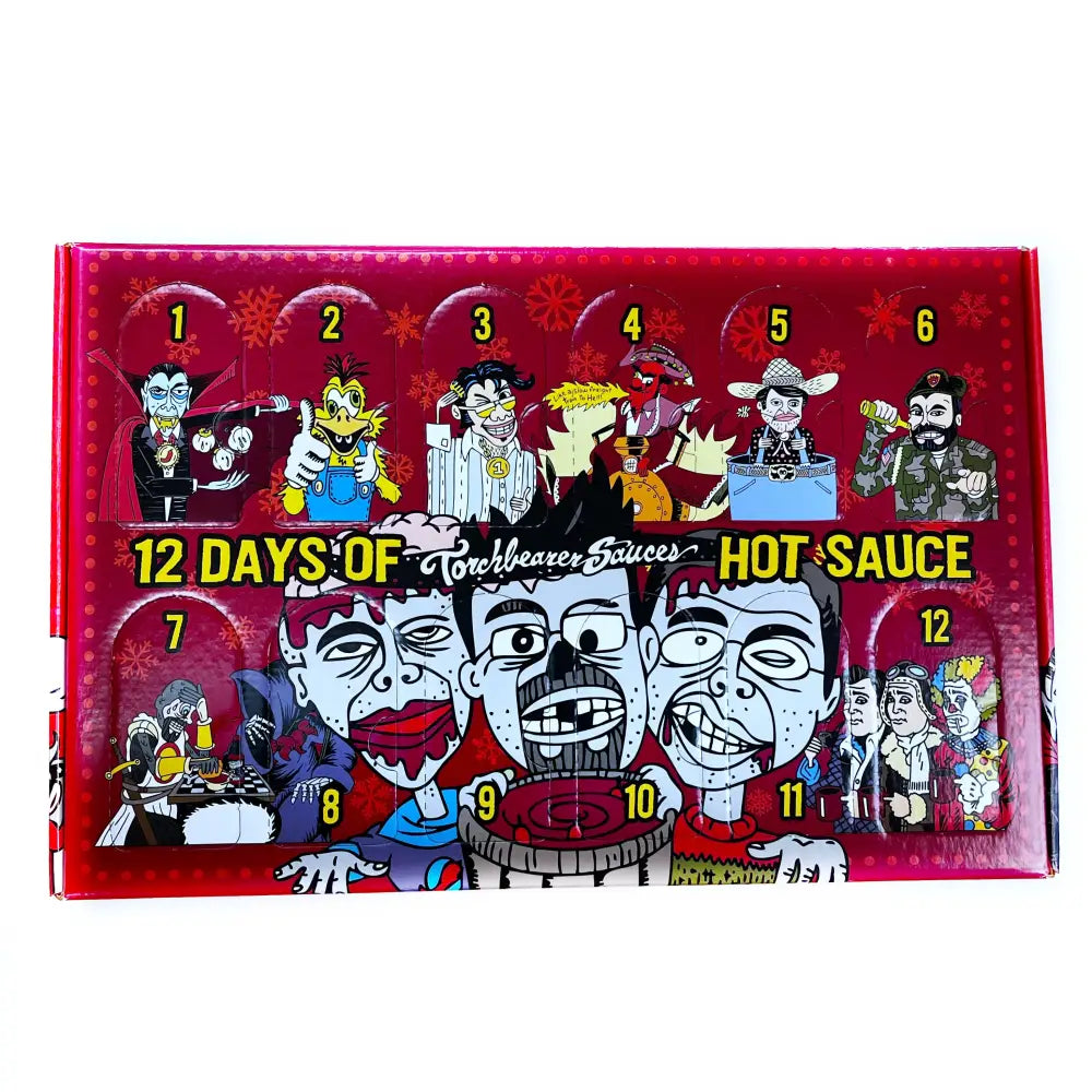 Torchbearer 12 Days Of Hot Sauce Calendar - Gift Set