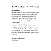 Torchbearer Sucker Punch Hot Sauce - Hot Sauce