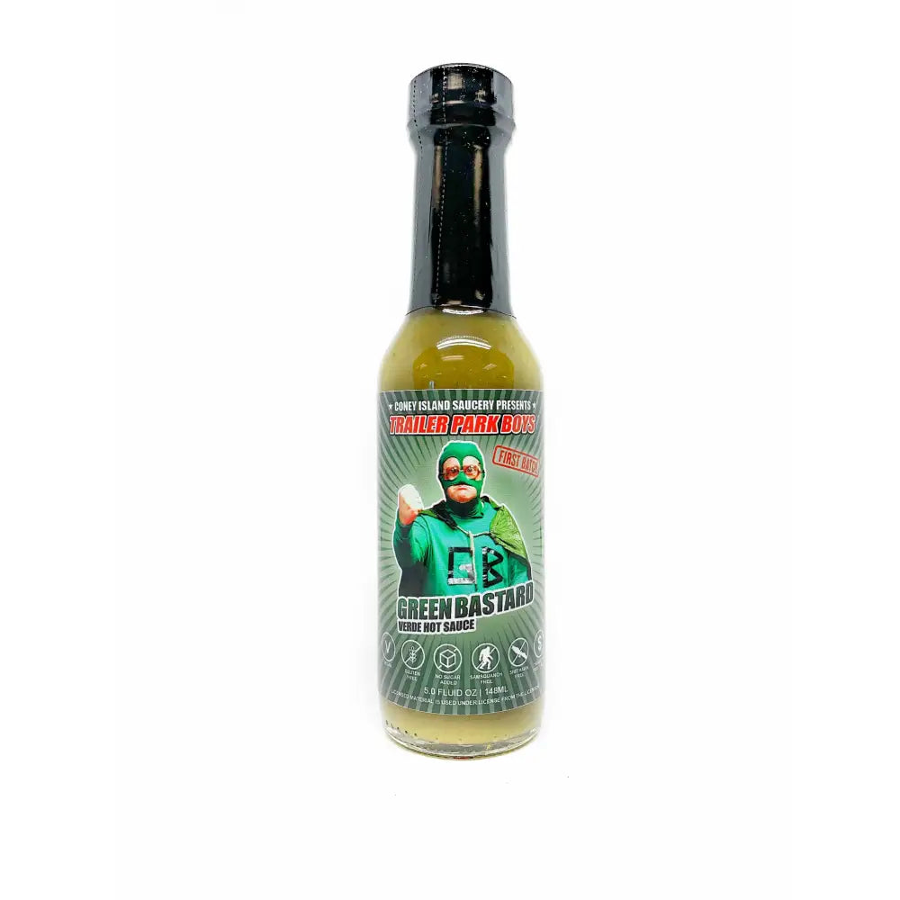 Trailer Park Boys Green Bastard Hot Sauce - Hot Sauce