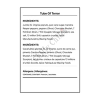 Tube Of Terror - Snacks