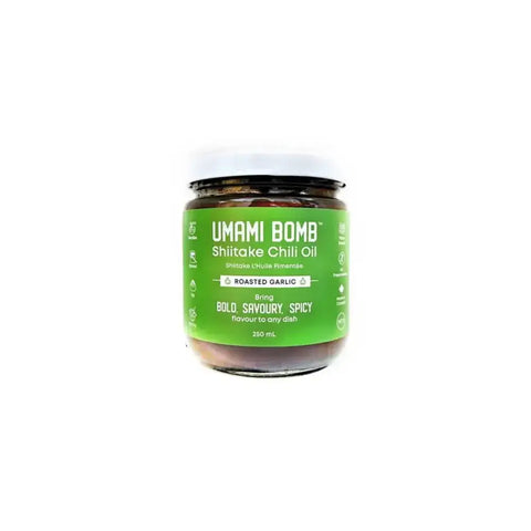 Umami Bomb Roasted Garlic Chili Oil - Condiments