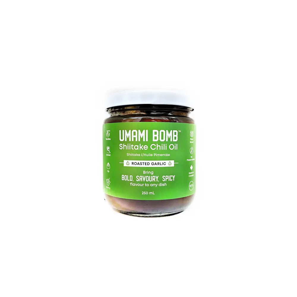 Umami Bomb Roasted Garlic Chili Oil - Condiments