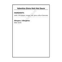 Valentina (Extra Hot) Hot Sauce - Hot Sauce