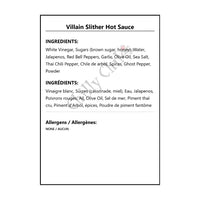 Villain Slither Hot Sauce - Hot Sauce