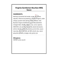 Virginia Gentlemen Bourbon BBQ Sauce - BBQ Sauce