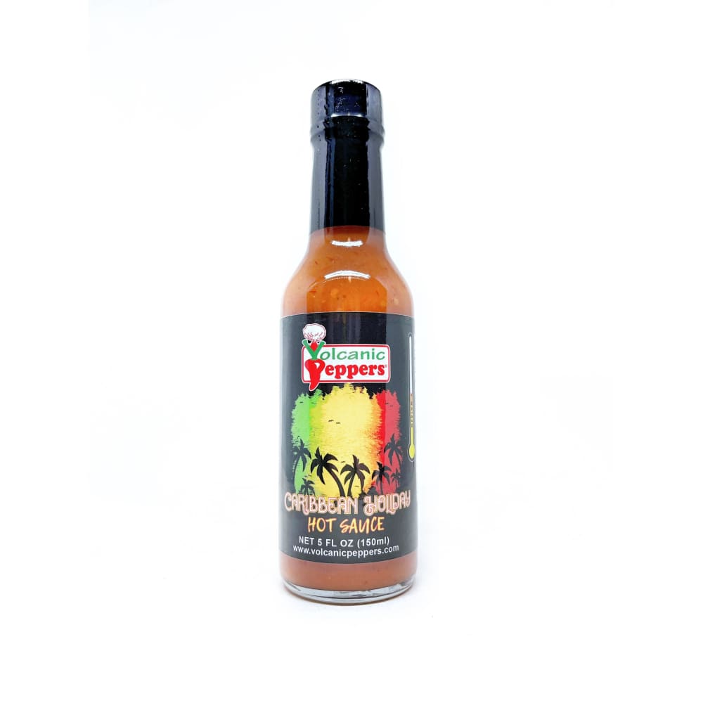 Volcanic Peppers Caribbean Holiday Hot Sauce - Hot Sauce