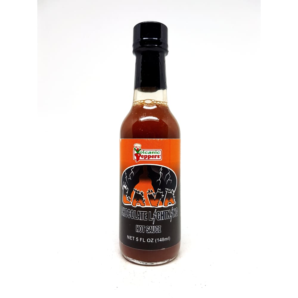 Volcanic Peppers Chocolate Lightning Hot Sauce - Hot Sauce