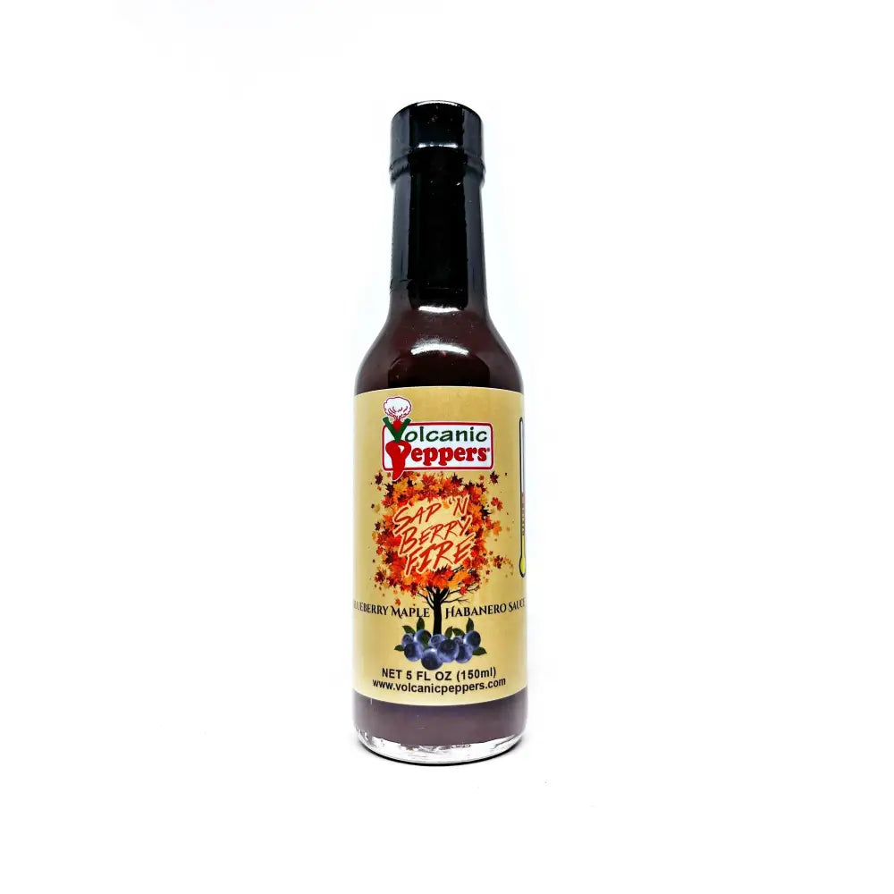 Volcanic Peppers Sap’n’Berry Fire Hot Sauce - Hot Sauce