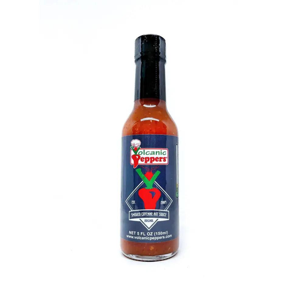 Volcanic Peppers Smoked Cayenne Hot Sauce - Hot Sauce