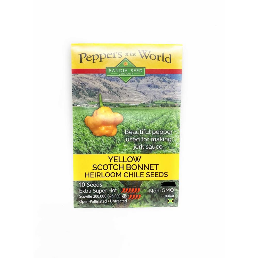 Yellow Scotch Bonnet Pepper Seeds - Seeds