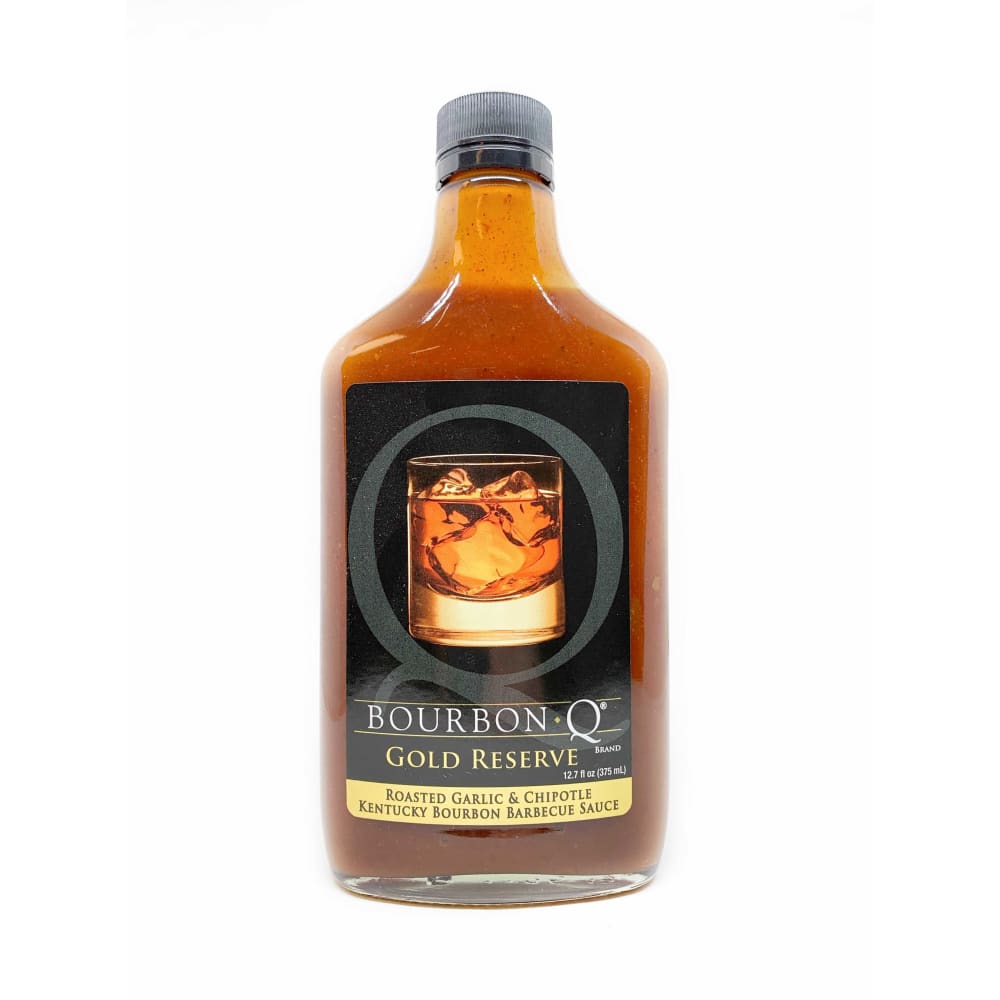 Bourbon Q Gold Reserve Roasted Garlic and Chipotle BBQ Sauce - BBQ Sauce