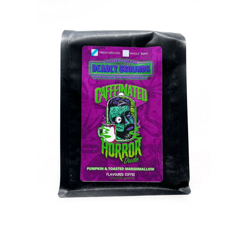 Deadly Grounds Caffeinated Horror Dude Coffee - Other