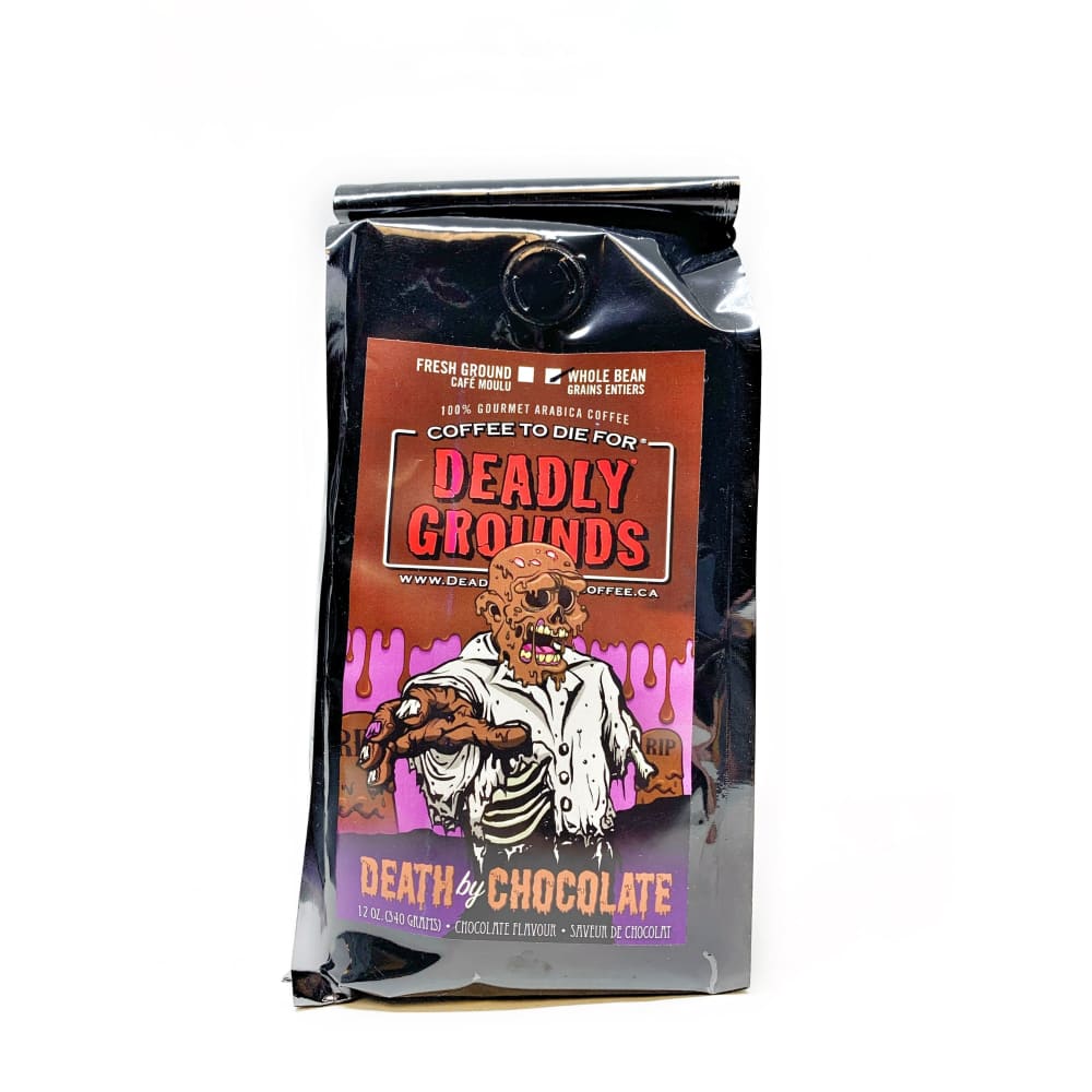 Deadly Grounds Death By Chocolate Coffee Whole Bean - Other
