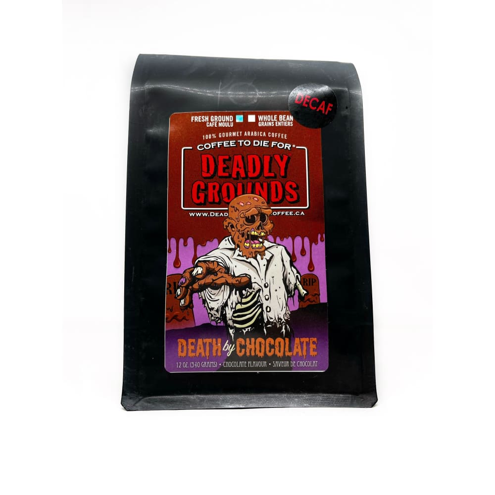 Deadly Grounds Decaf Death By Chocolate Coffee - Other