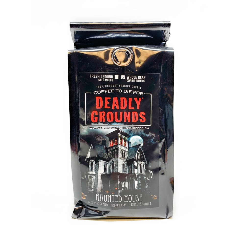 Deadly Grounds Haunted House Blend Coffee Whole Bean - Other
