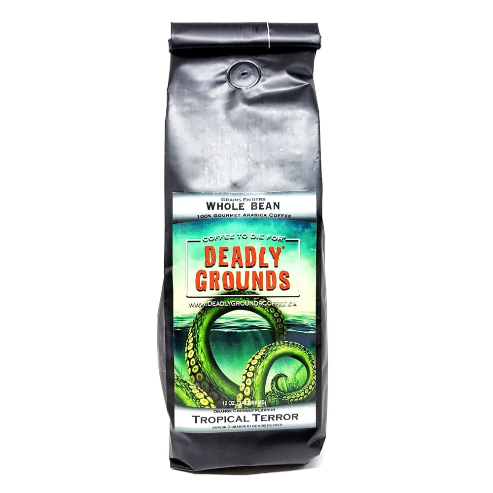 Deadly Grounds Tropical Terror Coffee Whole Bean - Other