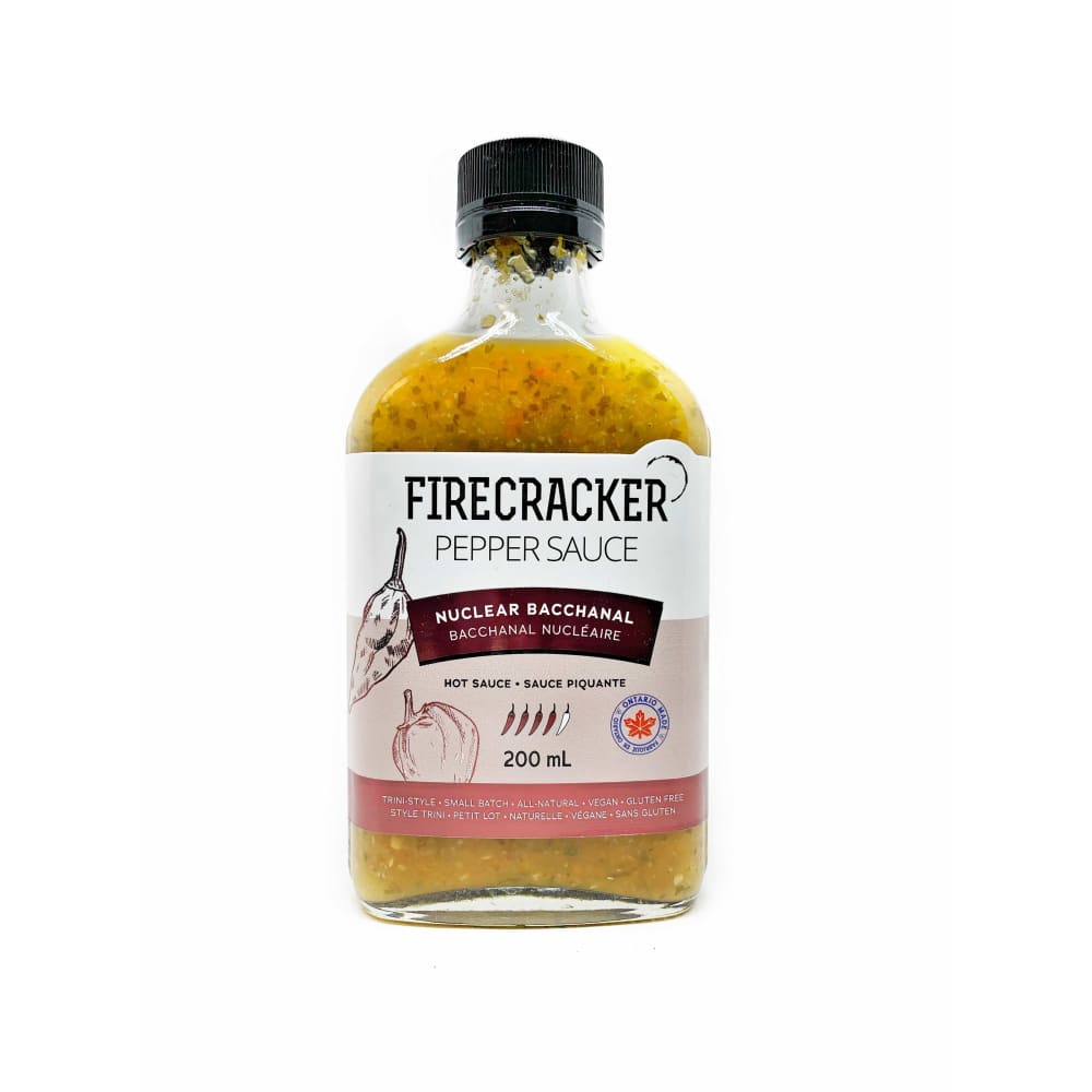 Firecracker Nuclear Bacchanal Hot Sauce - Hot Sauce