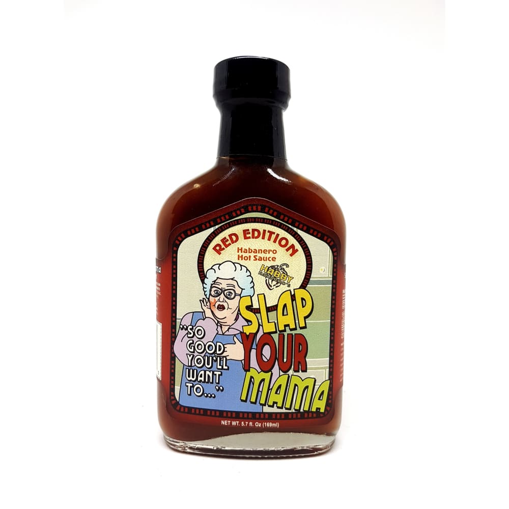 Habby Habanero s Slap Your Mama Red Edition Habanero Hot Sauce Chilly 